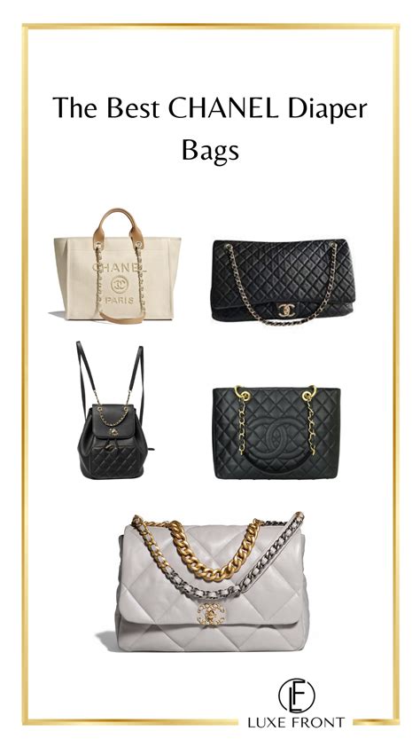 chanel diaper bag ebay|chanel diaper bag price.